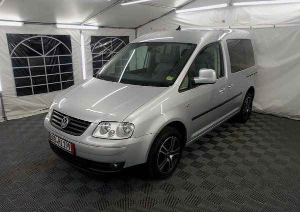 Volkswagen Caddy cena 33900 przebieg: 185000, rok produkcji 2010 z Mońki małe 781